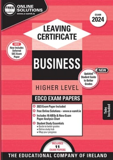 Exam Papers - Leaving Cert - Business - Higher Level - Exam 2024